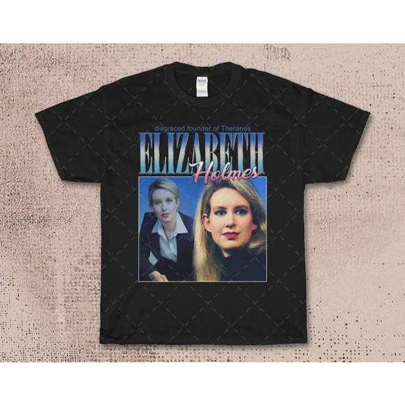 Elizabeth Holmes Theranos Founder T Shirt